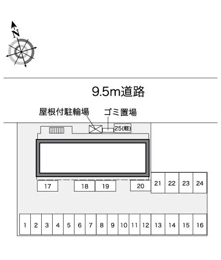 ★手数料０円★藤枝市水守　月極駐車場（LP）